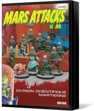 Mars Attacks: Le Jeu - Division Scientifique Martienne Cover 3d