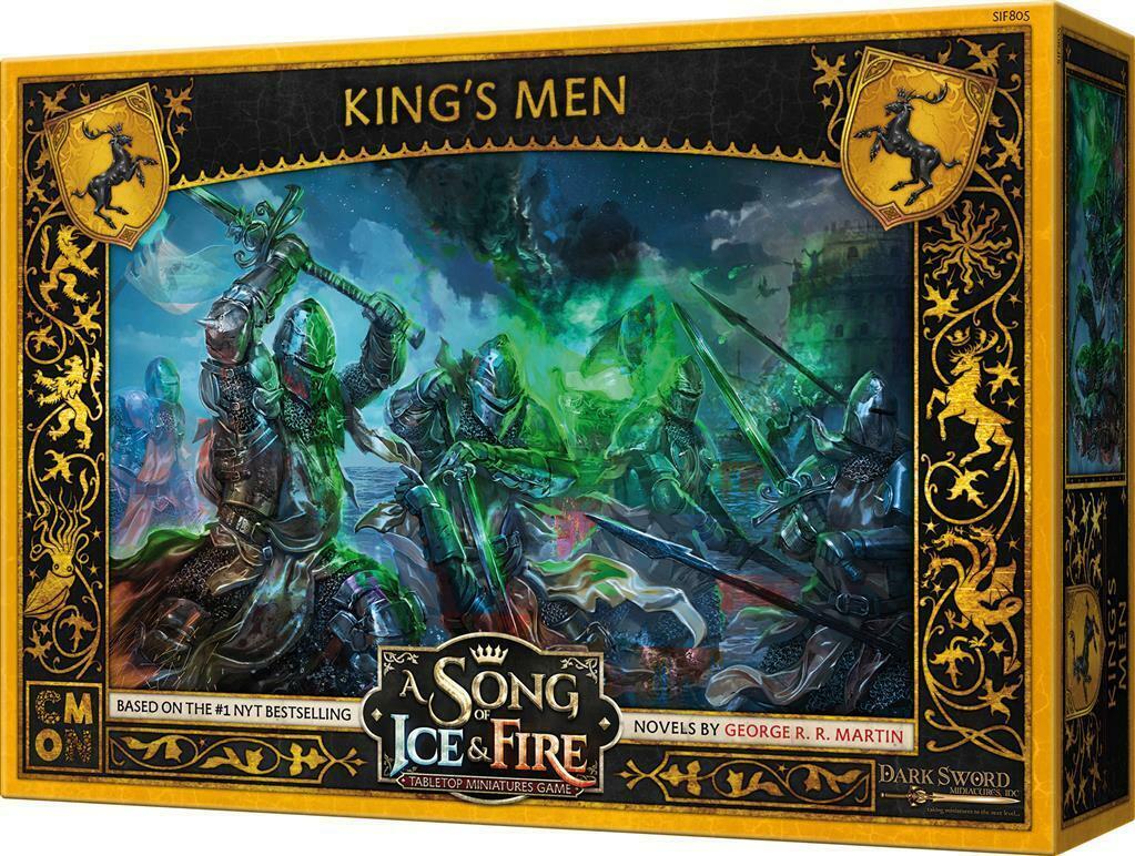 Le Trône de Fer: Le Jeu de Figurines - Hommes du Roi Cover 3d