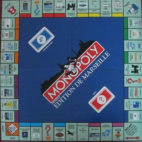 Monopoly: Marseille 2002 Plateau