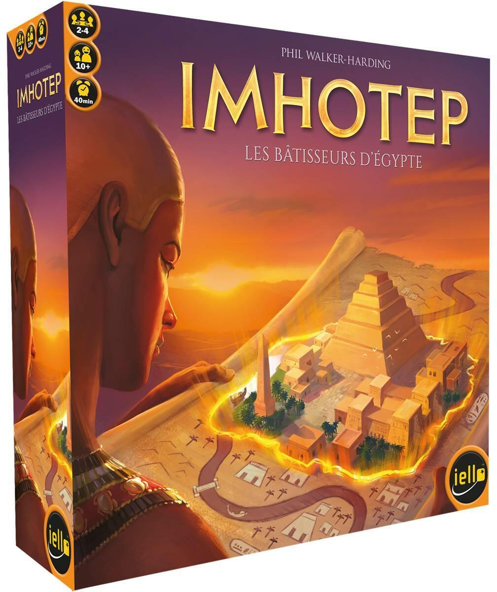 Imhotep: Les Bâtisseurs d'Egypte Cover 3d