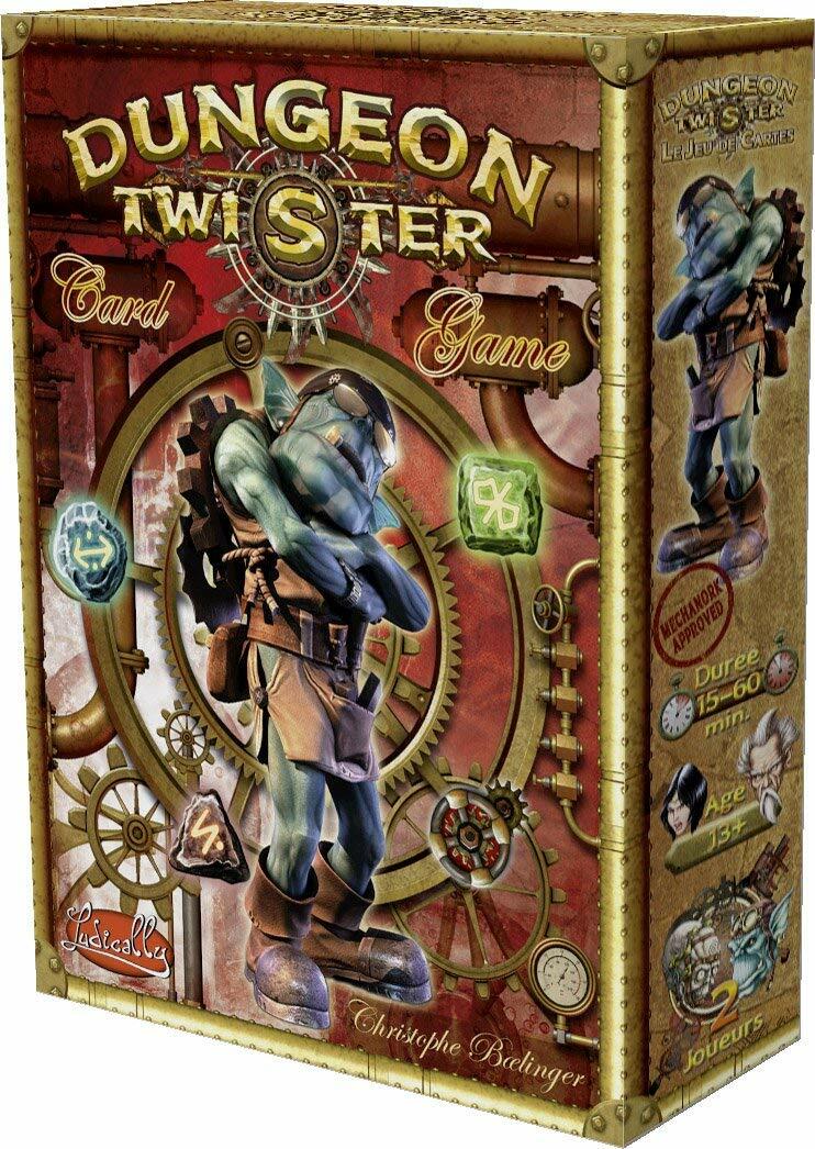 Dungeon Twister: The Card Game Cover 3d