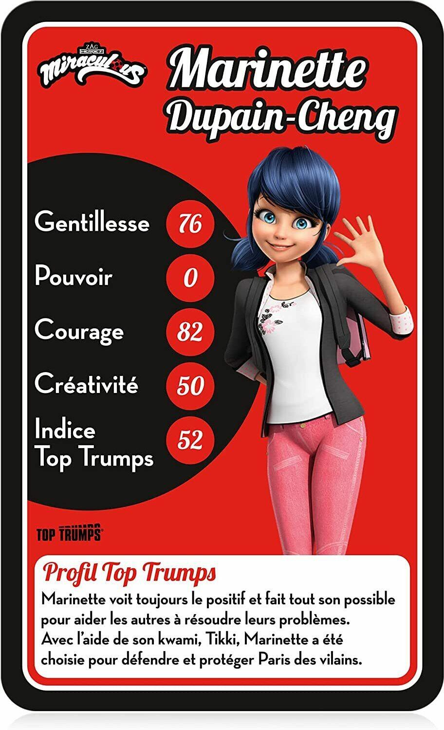 Top Trumps: Miraculous Carte
