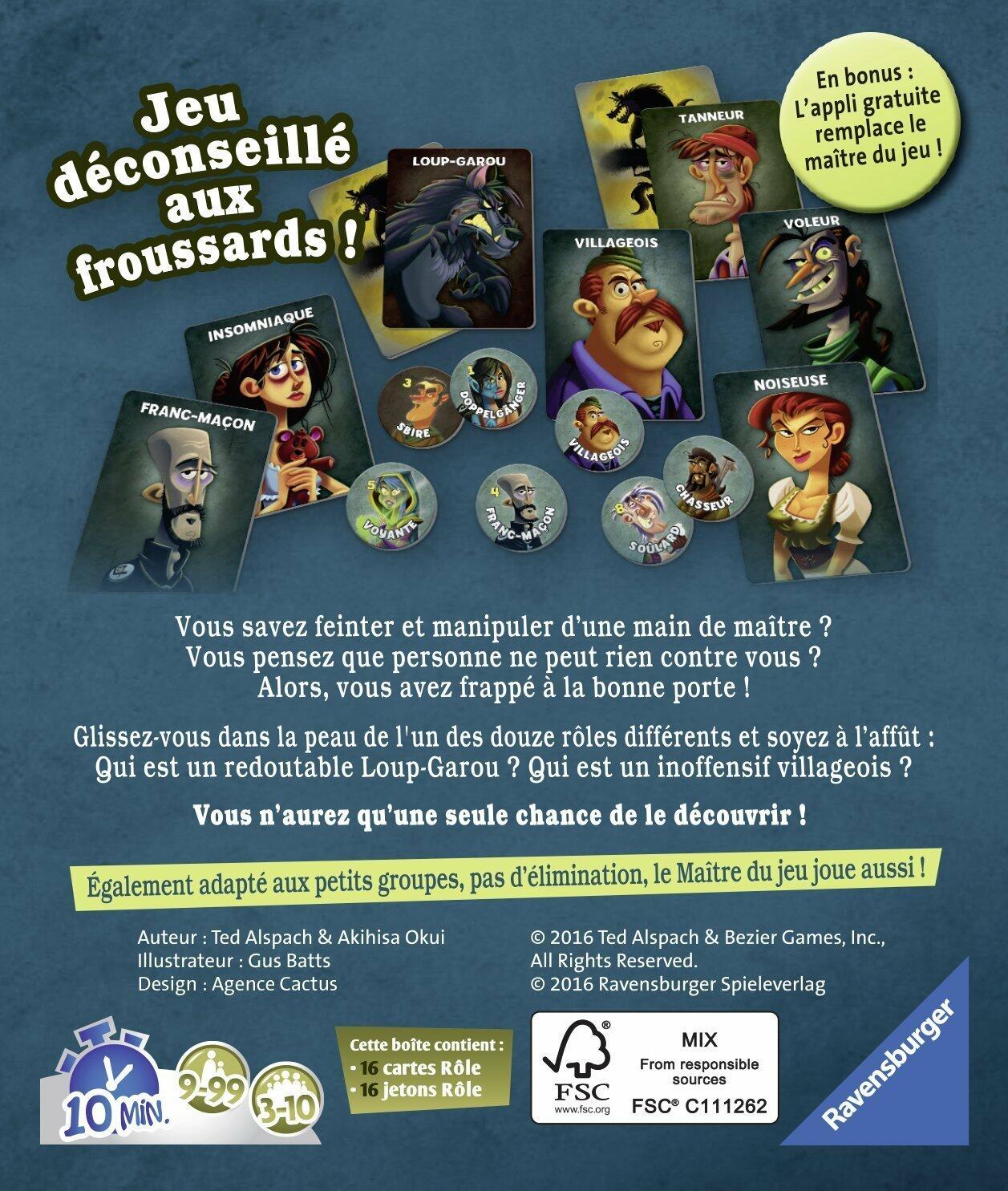 Loup Garou pour une Nuit Back