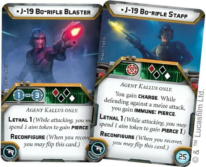 Star Wars: Légion - Agent Kallus Cartes