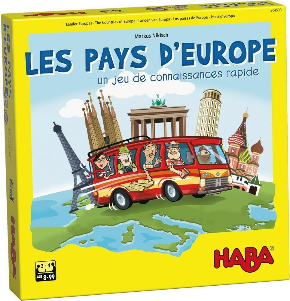 Les Pays d’Europe Cover 3d