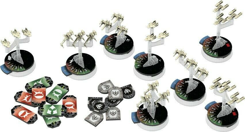 Star Wars: Armada - Escadrons de Chasseurs Rebelles Eclate