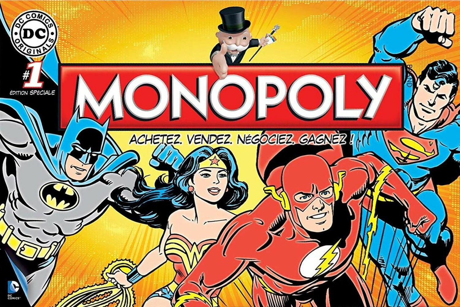 Monopoly: DC Comics Cover