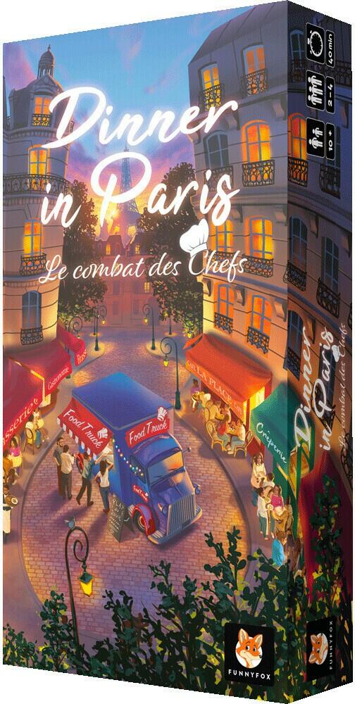 Dinner in Paris: Le Combat des Chefs Cover 3d