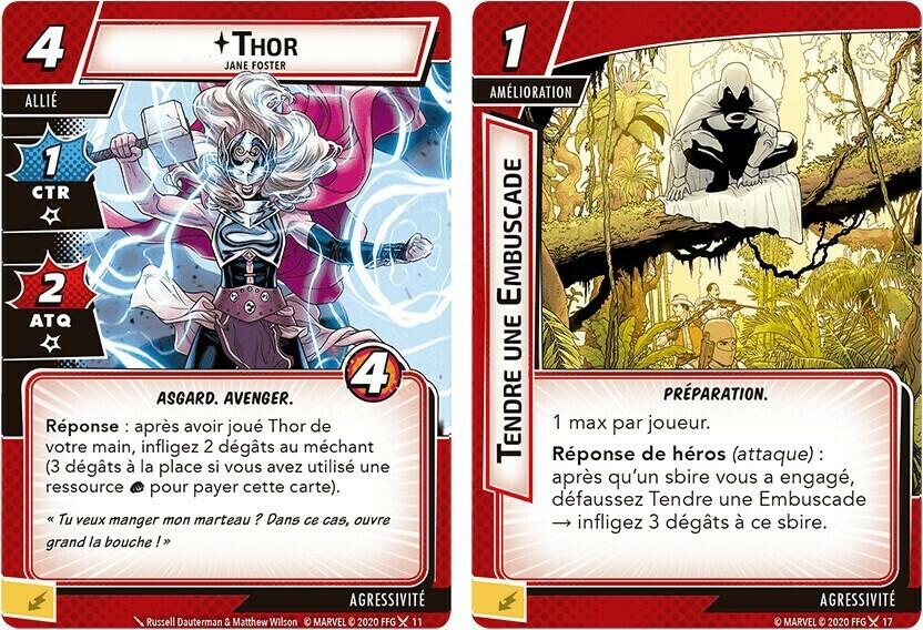 Marvel Champions: Le Jeu de Cartes - Wasp Cartes