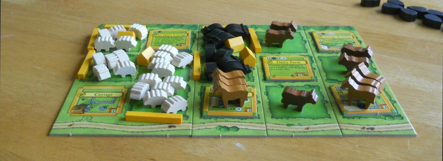 Agricola: Terres d'Élevage - Plus de Bâtiments de Ferme Eclate