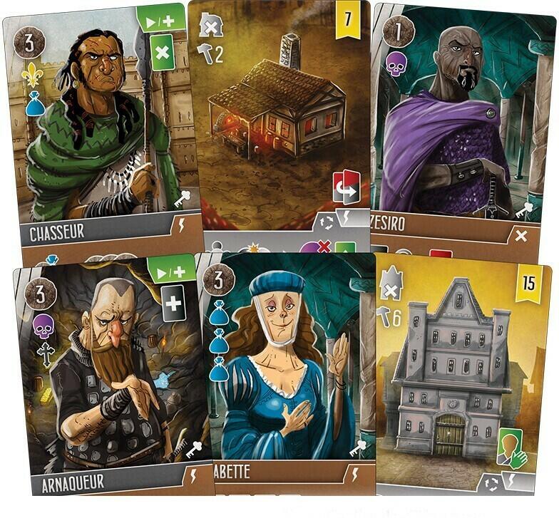 Vicomtes du Royaume de l'Ouest: Gardien des Clés Cartes