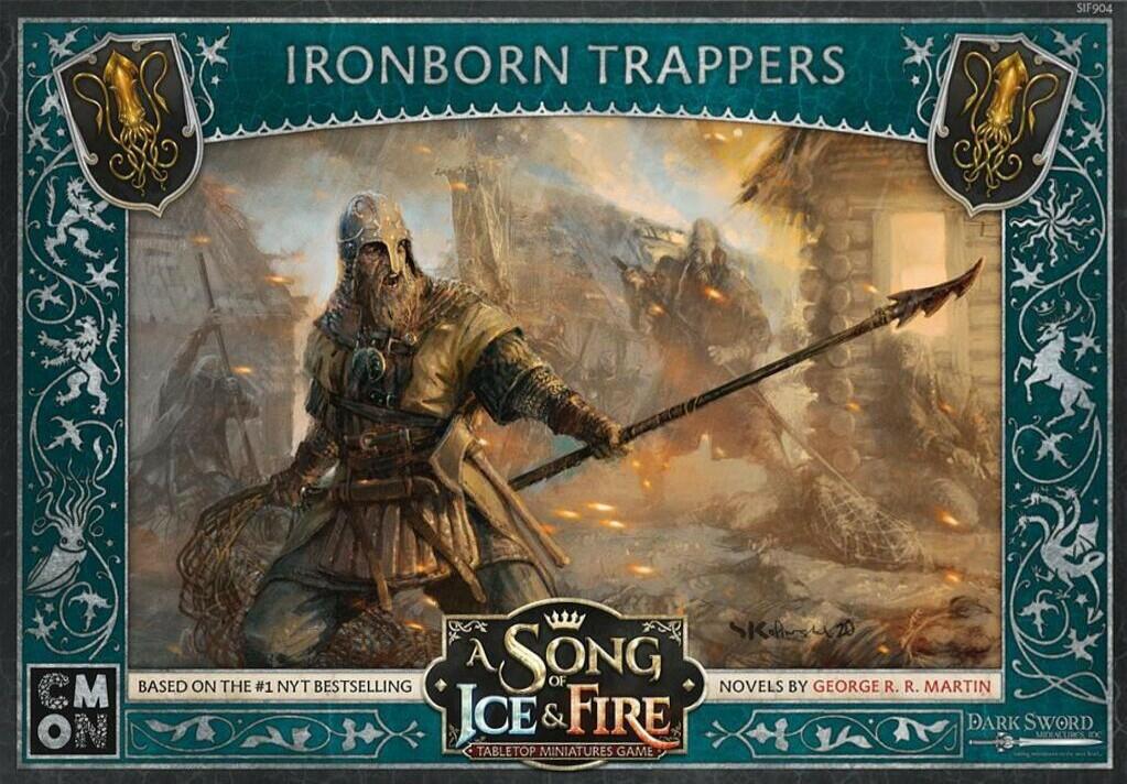 Le Trône de Fer: Le Jeu de Figurines - Trappeurs Fer-Nés Cover