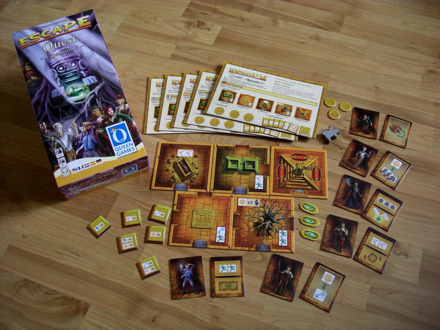 Escape: The Curse of the Temple - Expansion 2 - Quest Eclate