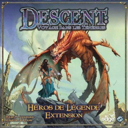 Descent: Voyages Dans les Ténèbres - Héros de Légende Cover