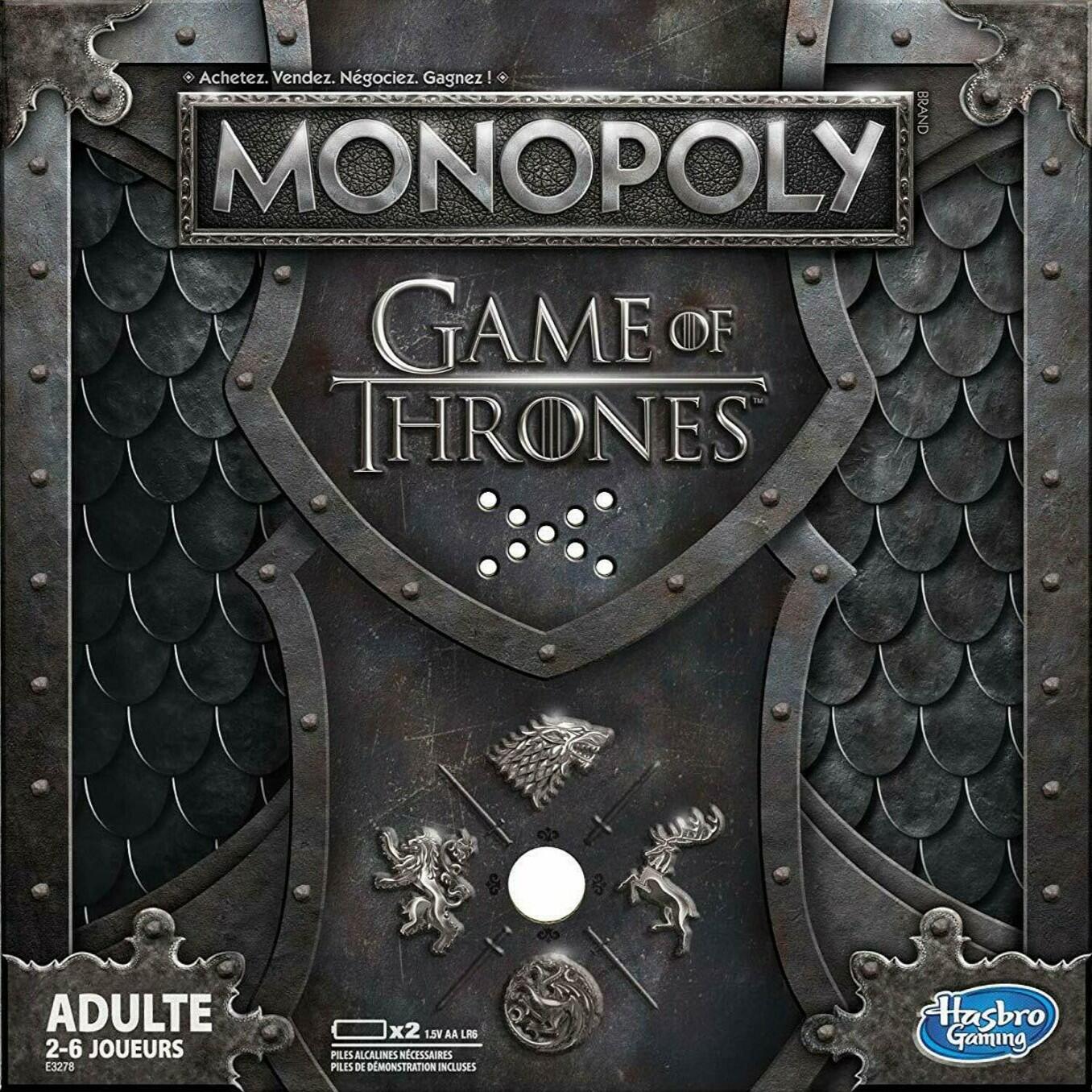 Monopoly: Game of Thrones 2019 Cover