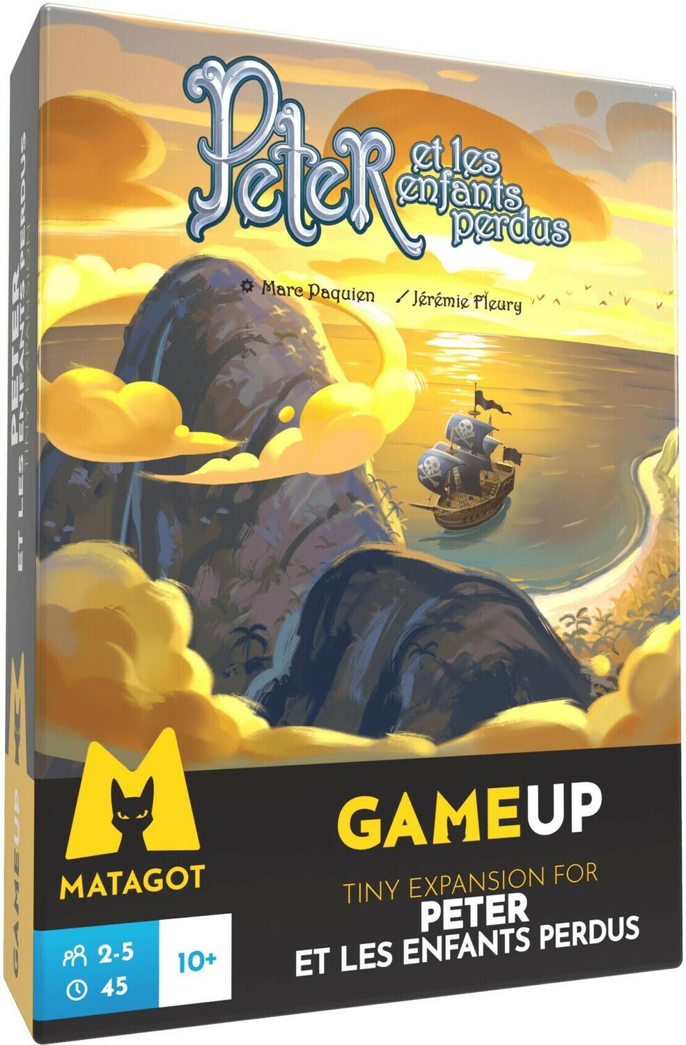 Peter et les Enfants Perdus: Game Up Cover 3d