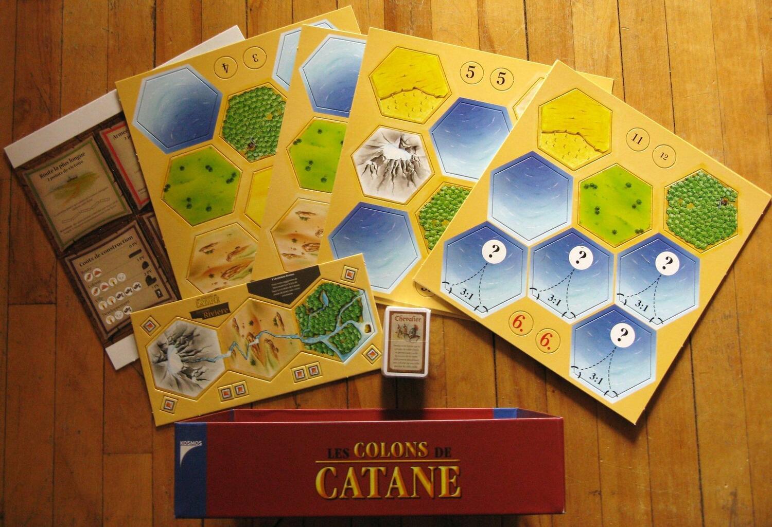 Les Colons de Catane: Jeu de Base Eclate