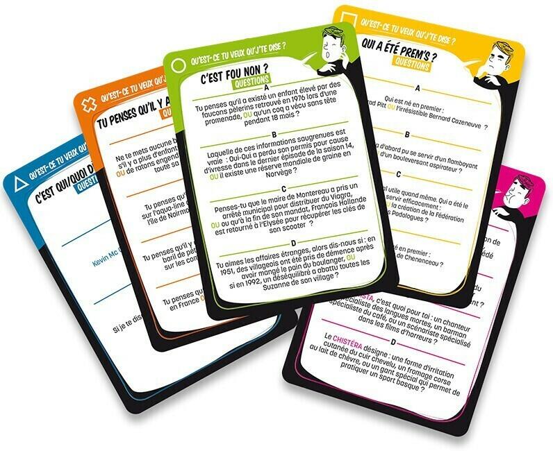 Qu'est-ce tu Veux Qu'j'te Dise ? Cartes