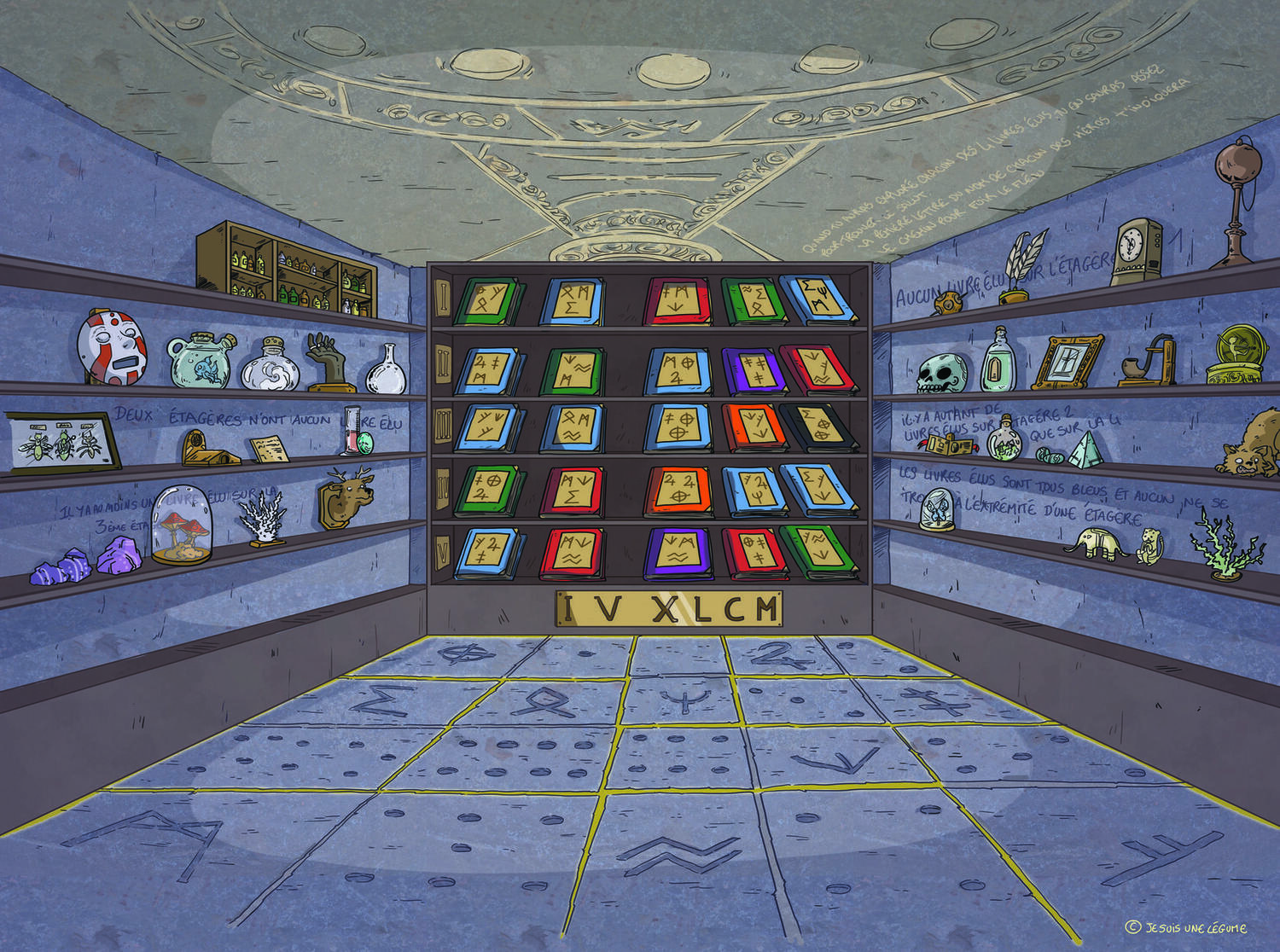 Escape Game: Une Nuit à La Bibliothèque Artwork