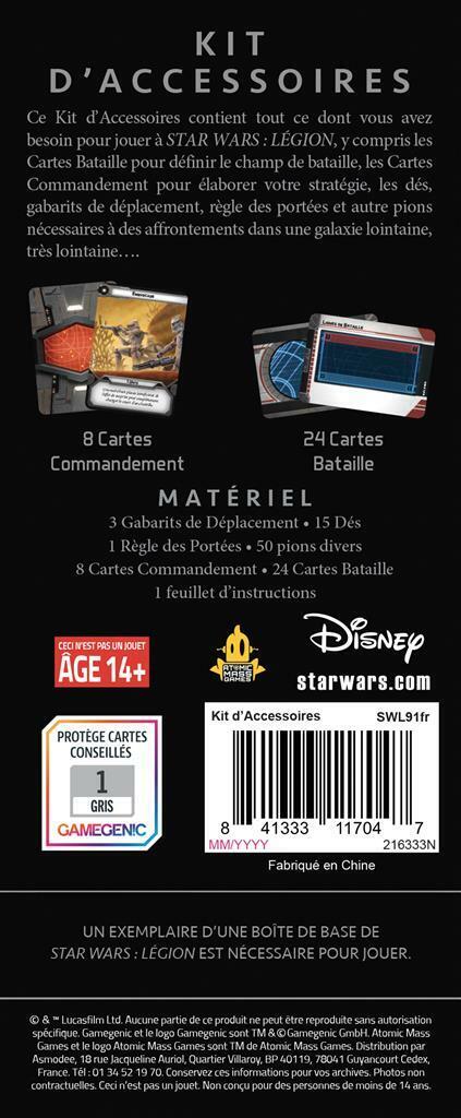 Star Wars: Légion - Kit d'Accessoires Back