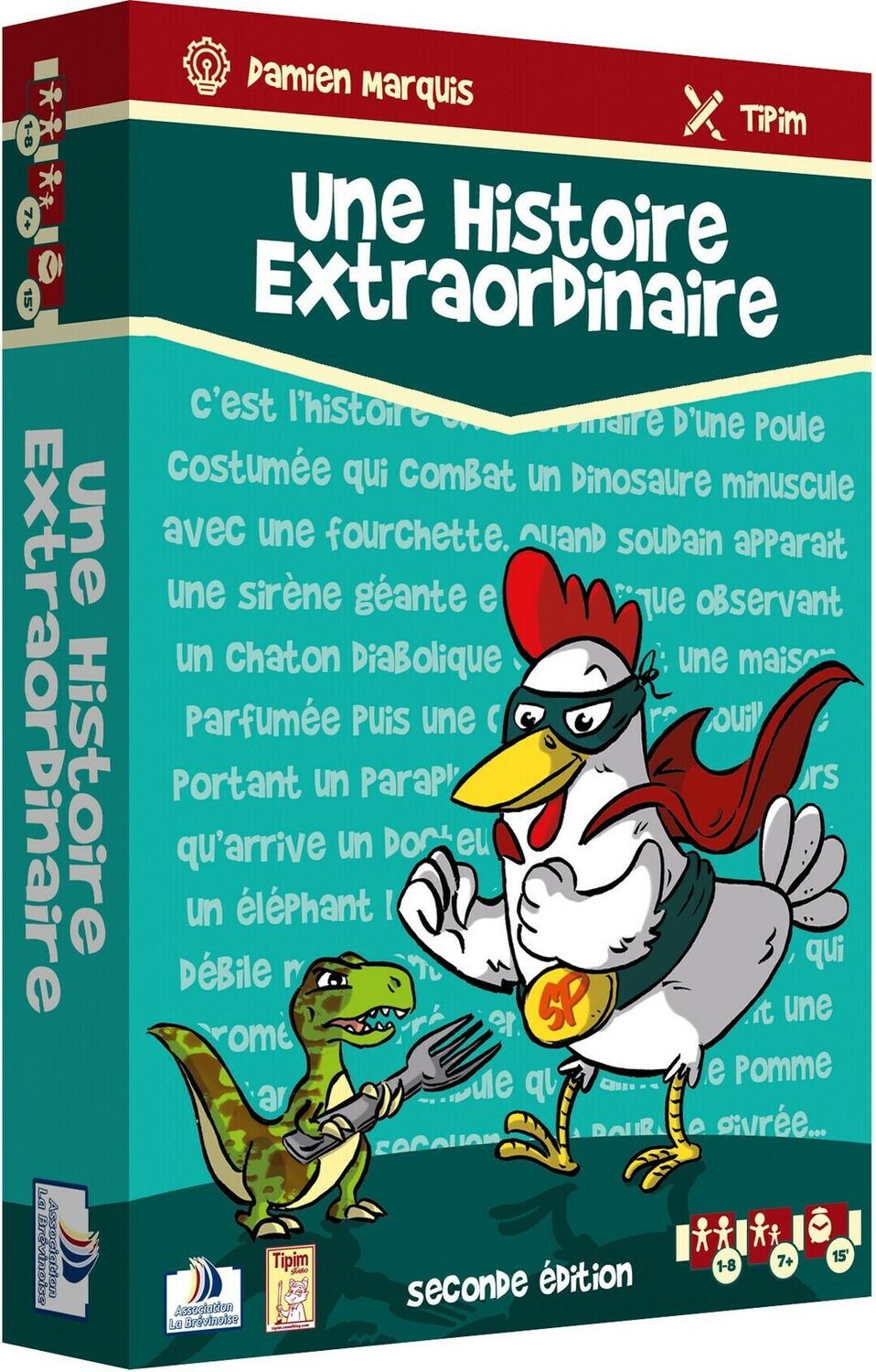 Une Histoire Extraordinaire Cover 3d