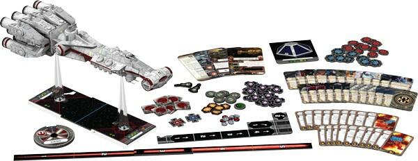 Star Wars: X-Wing - Le Jeu de Figurines - Tantive IV Eclate
