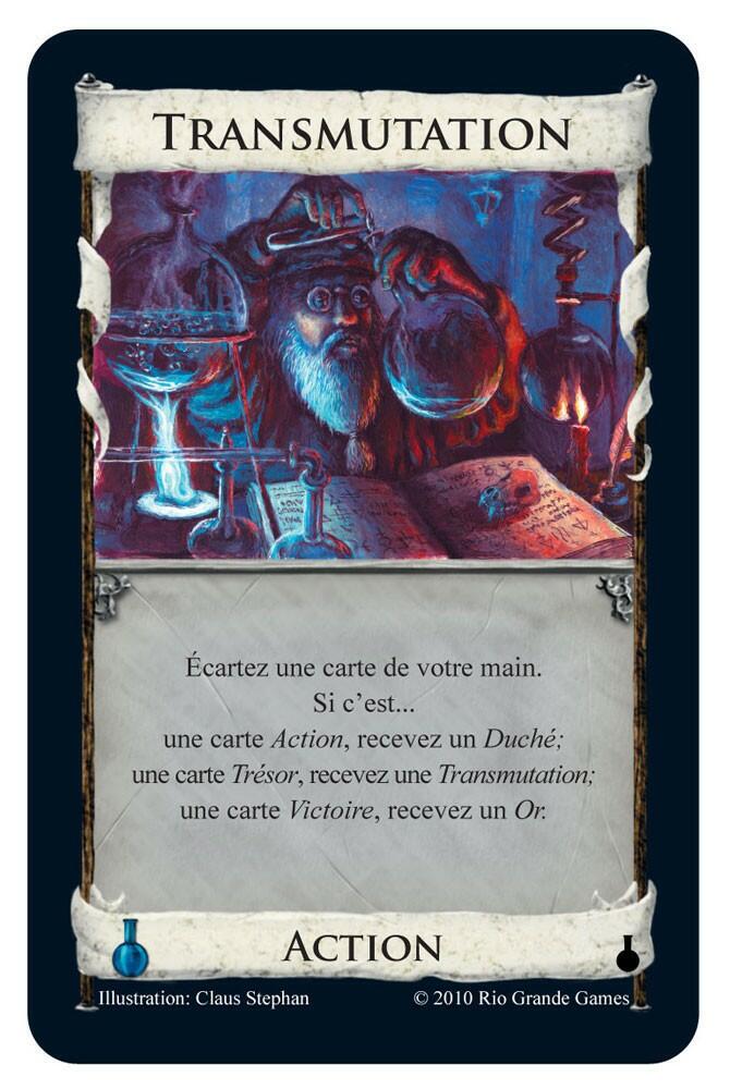 Dominion: Alchimie Carte Transmutation