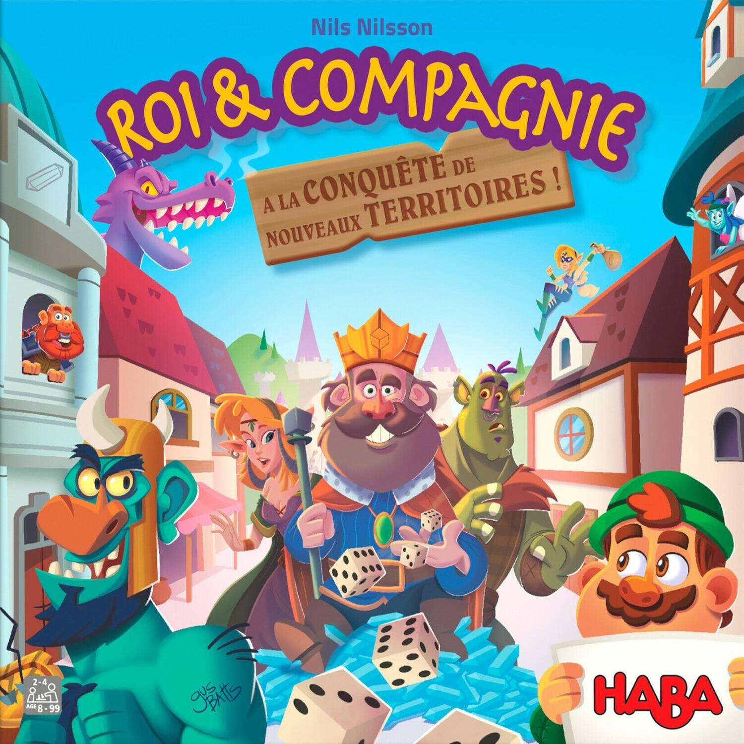 Roi & Compagnie: À la Conquête de Nouveaux Territoires ! Cover
