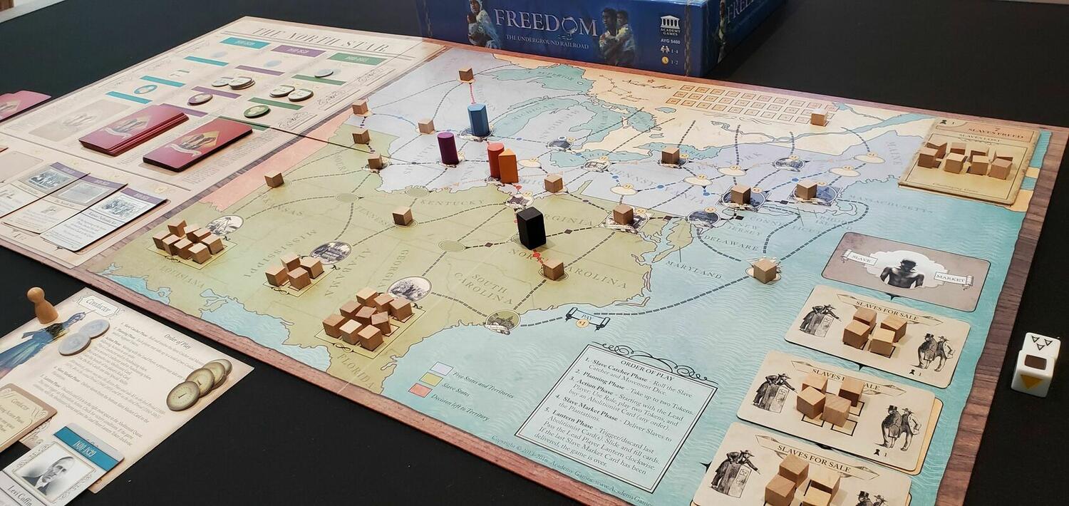 Freedom: Le Chemin de Fer Clandestin Eclate