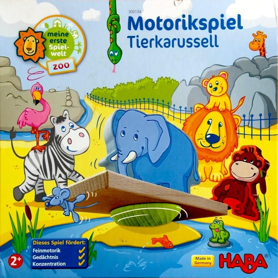 Motorikspiel: Tierkarussell Cover