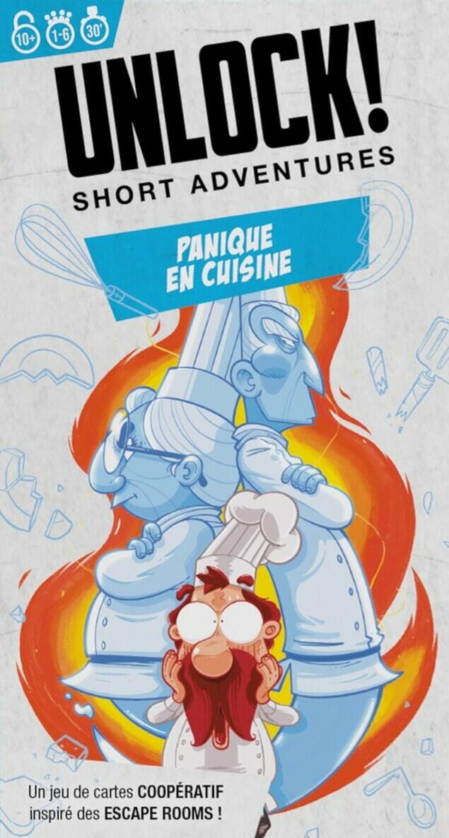 Unlock ! Short Adventures - Panique en Cuisine ! Cover