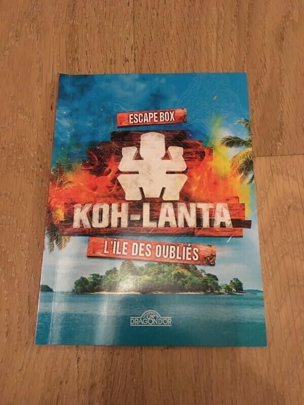 Escape Box: Koh Lanta - L'Île des Oubliés Livret