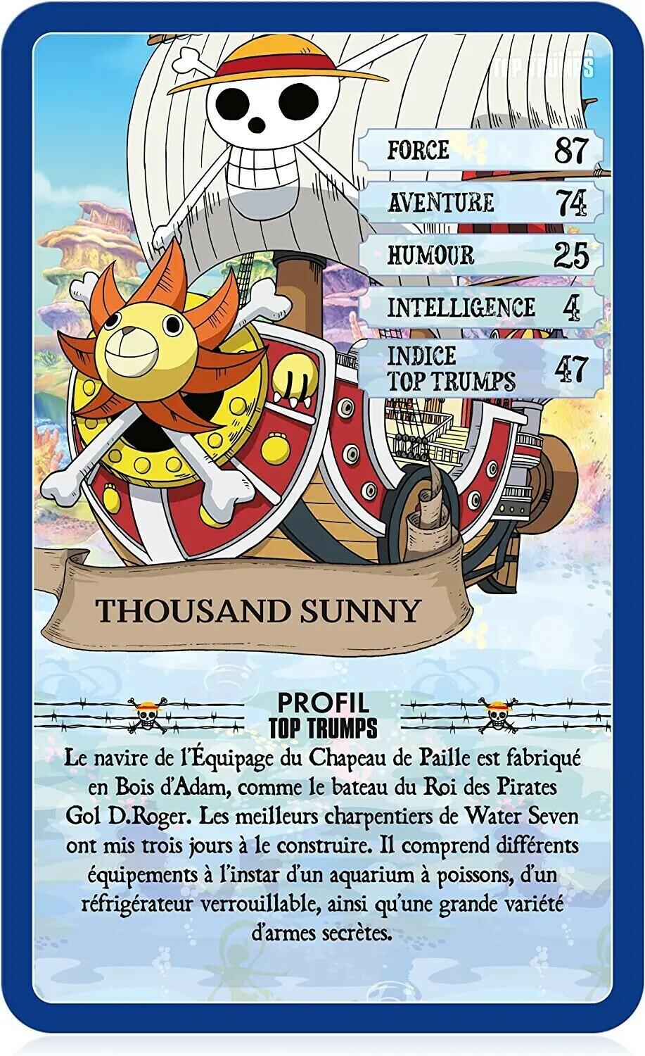 Top Trumps: One Piece Carte