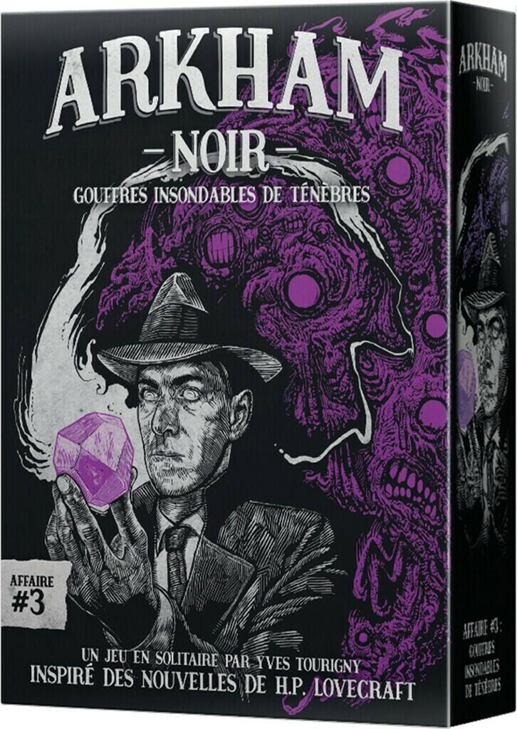 Arkham Noir: Affaire #3 - Gouffres Insondables de Ténèbres Cover 3d