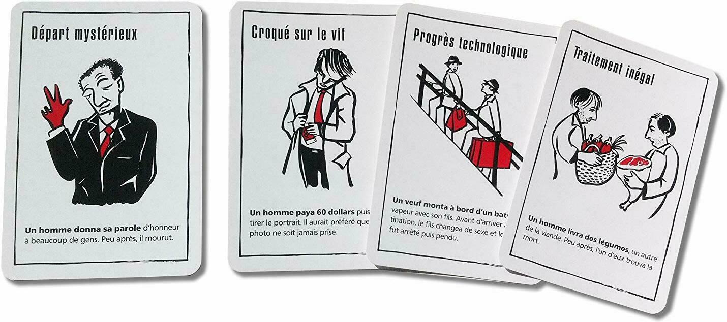 Black Stories: Faits Vécus Cartes