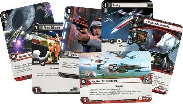 Star Wars: Le Jeu de Cartes Cartes