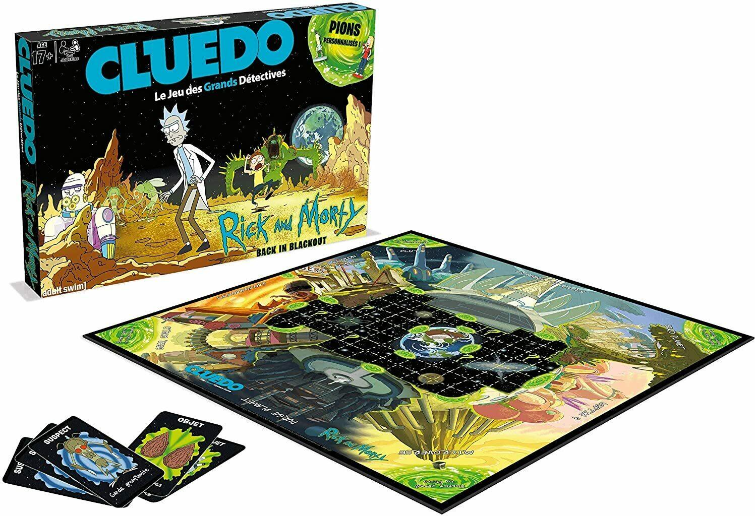 Cluedo: Rick and Morty FR Eclate