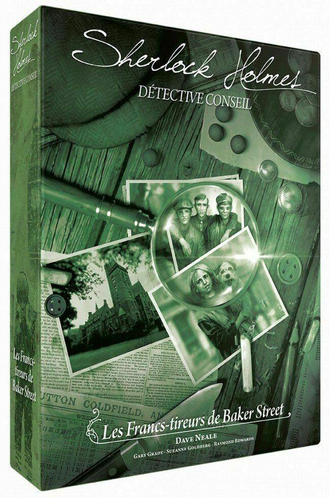 Sherlock Holmes: Détective Conseil - Les Francs-tireurs de Baker Street Cover 3d