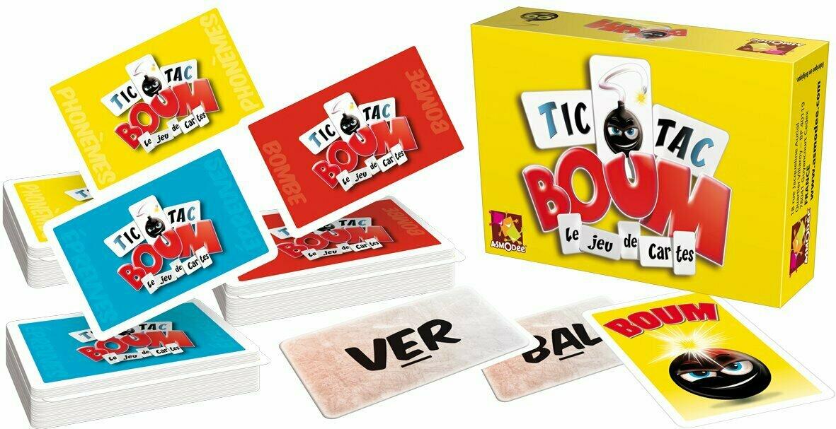 Tic Tac Boum: Le Jeu de Cartes Eclate