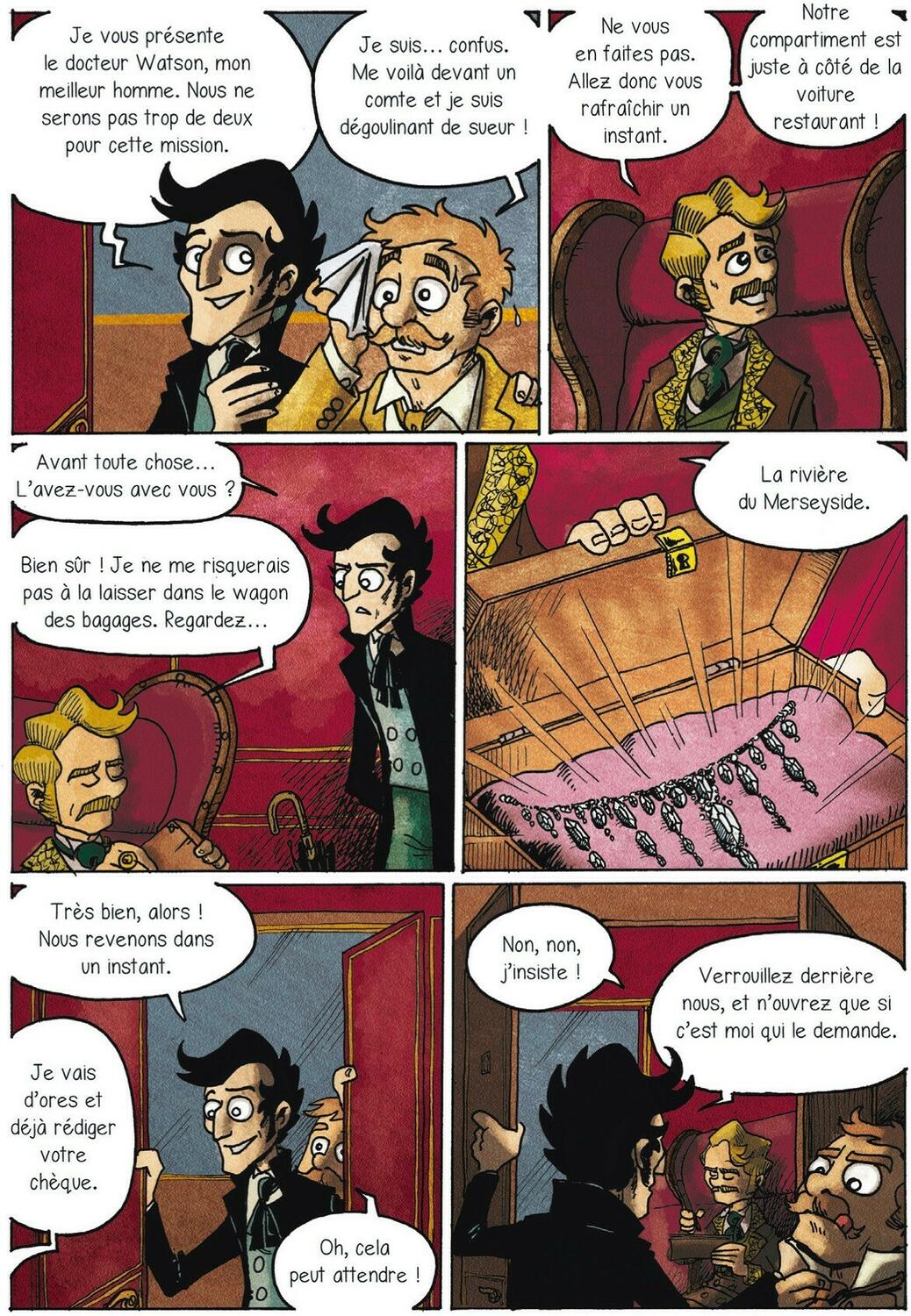 Sherlock Holmes: Livre 3 - Moriarty Associés - La BD Dont Vous Êtes le Héros Page