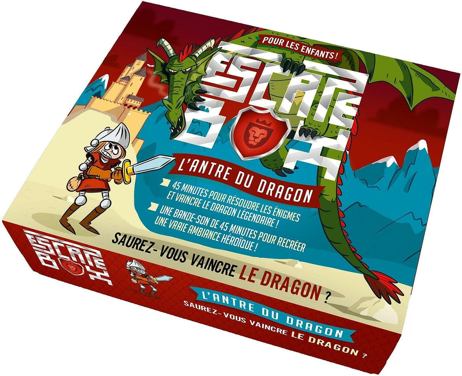 Escape Box: L'Antre du Dragon Cover 3d