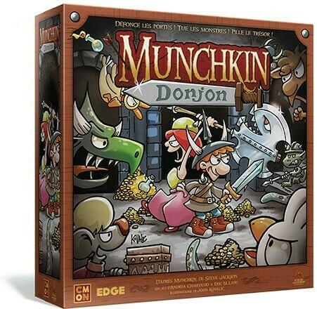 Munchkin: Donjon Cover 3d