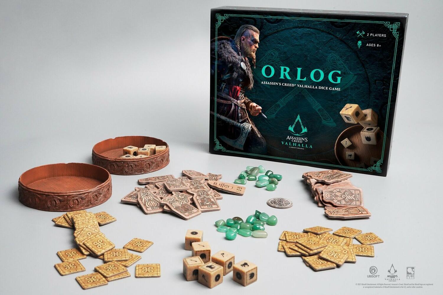 Assassin's Creed: Valhalla Orlog Dice Game Eclate