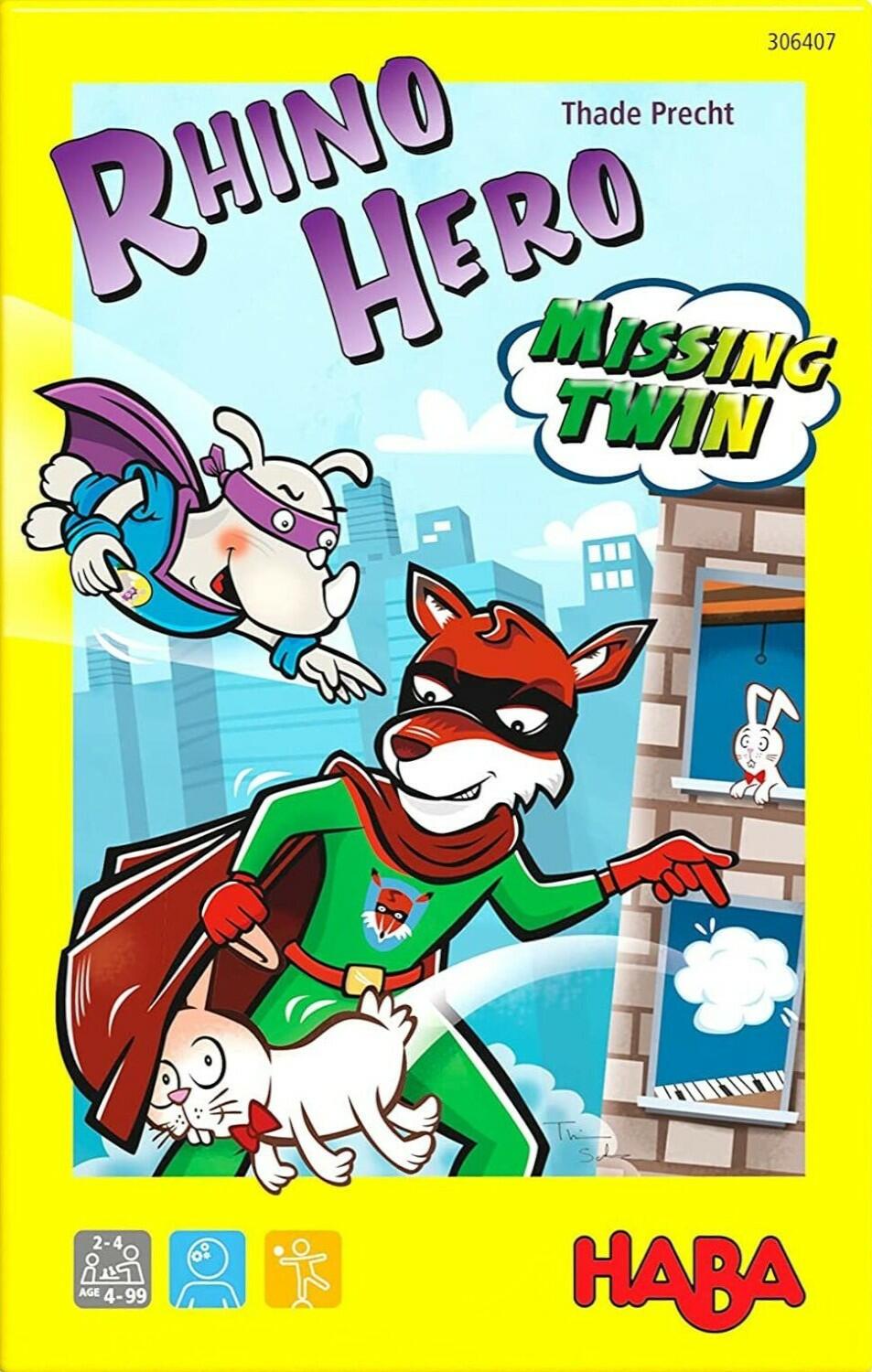 Rhino Hero: Missing Twin Cover