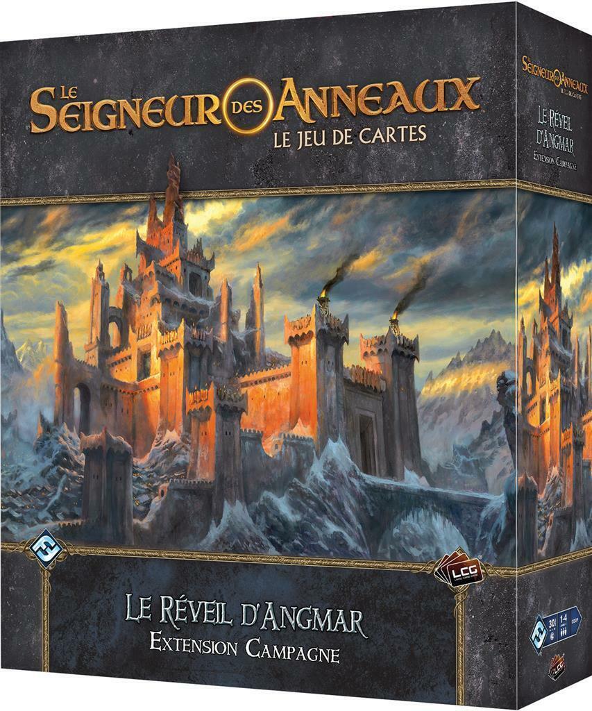 Le Seigneur des Anneaux: Le Jeu de Cartes - Le Réveil d'Angmar - Campagne Cover 3d