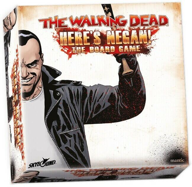The Walking Dead: Here's Negan - The Board Game Cover 3d
