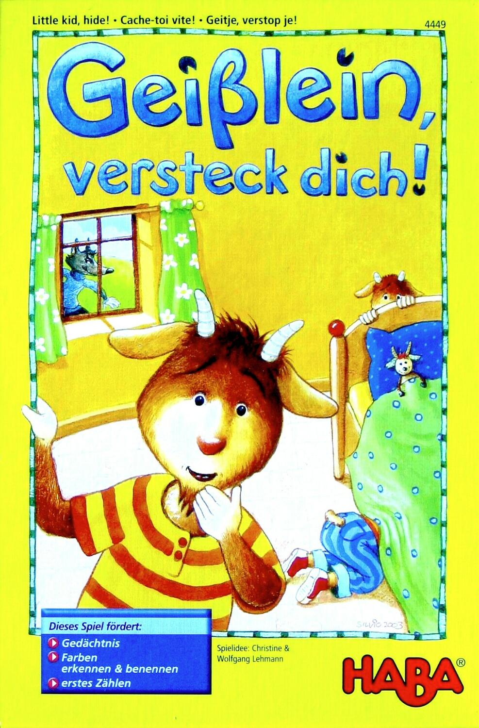 Geißlein, Versteck Dich! Cover
