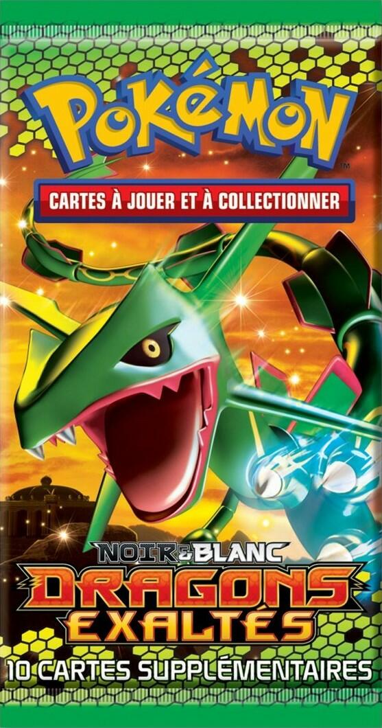 Pokémon: Noir & Blanc - Dragons Exaltés - Booster Cover