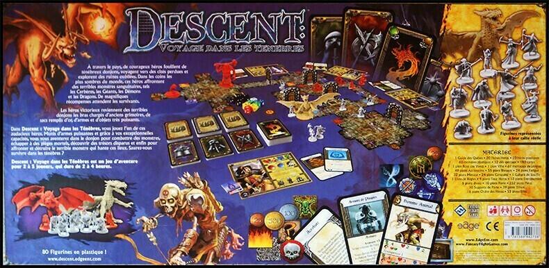 Descent: Voyages Dans les Ténèbres Back
