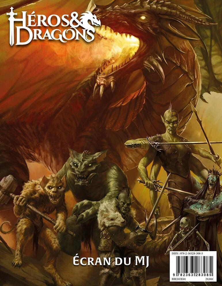 Héros & Dragons: Écran du MJ Cover